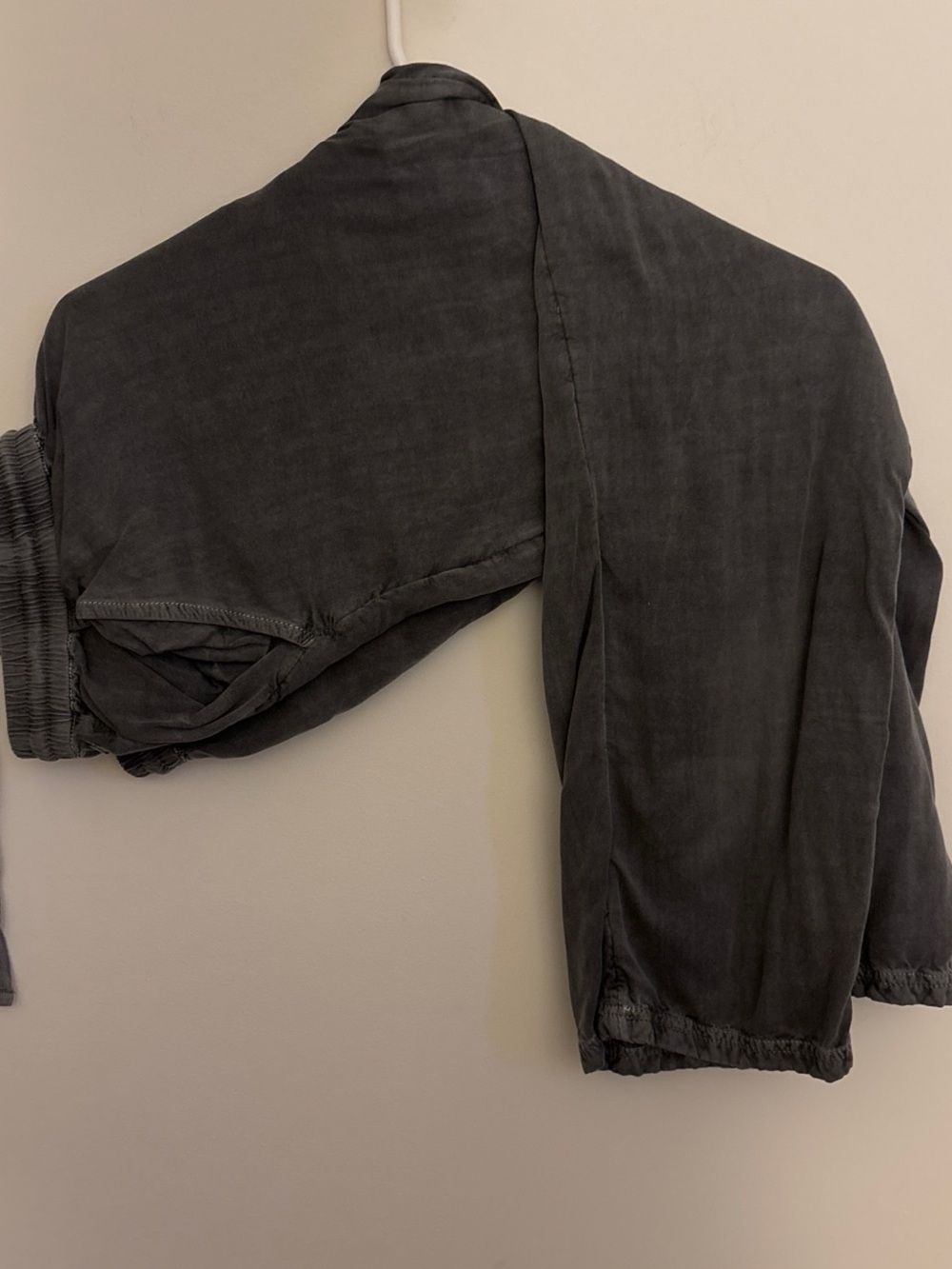 O'Neill Gray Ribbed Drawstring Pants - Picture 4 of 4